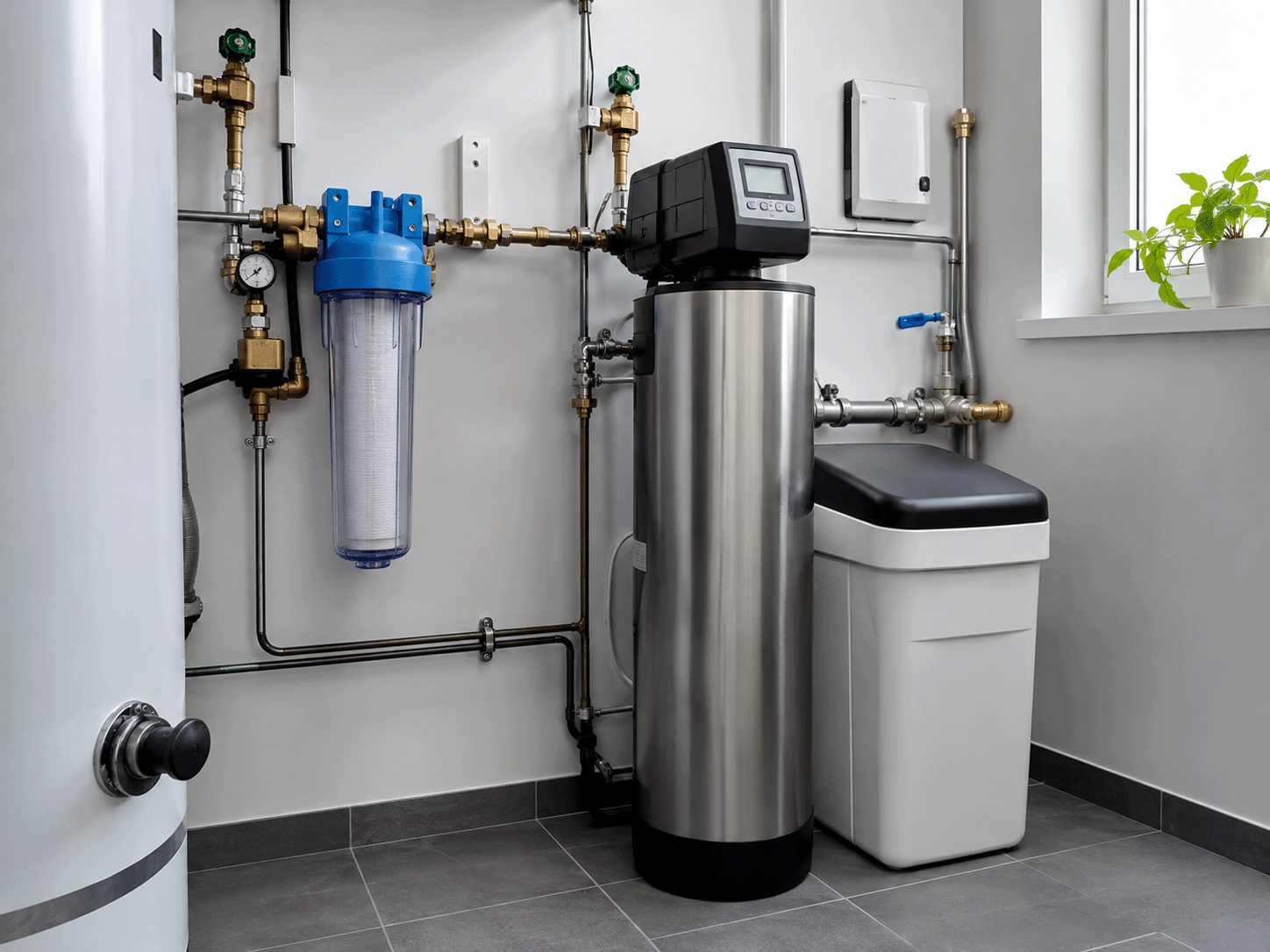 Judo Entkalkungs- und Wasserfilteranlage für bessere Wasserqualität